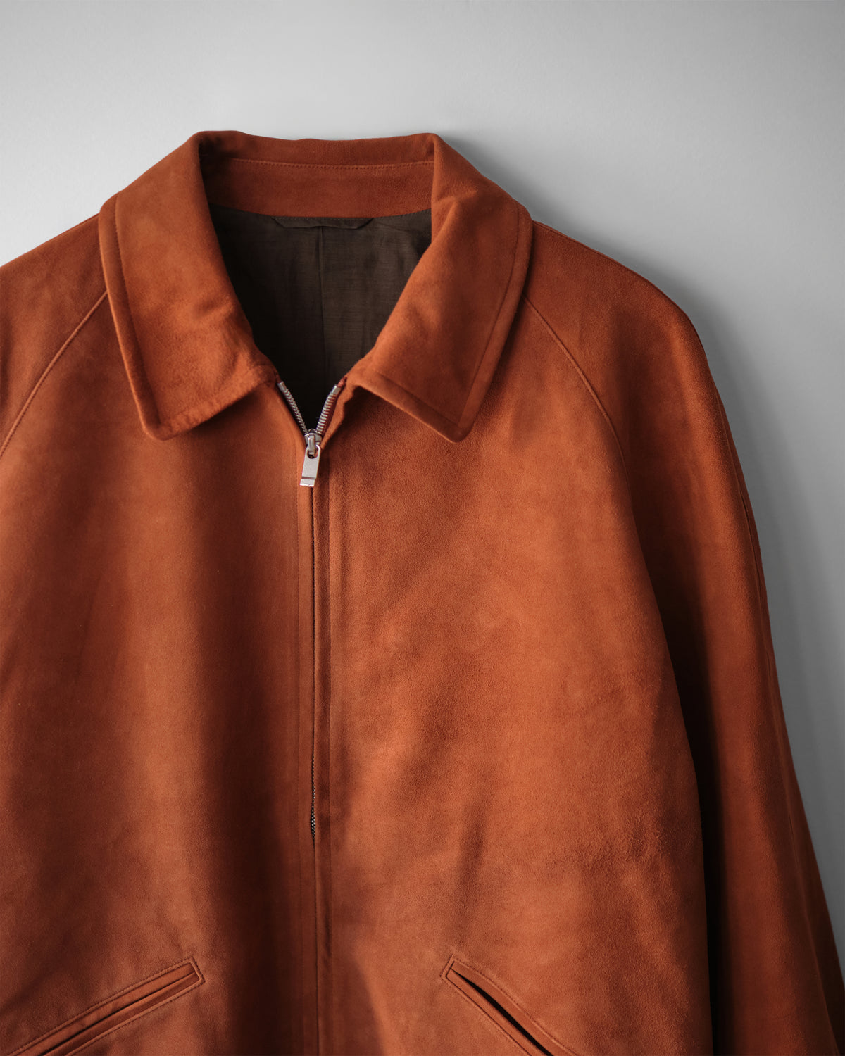 Cale SHEEP SUEDE ZIP BZ / BROWN
