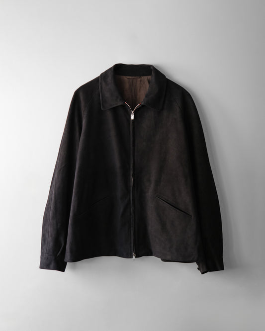 Cale SHEEP SUEDE ZIP BZ / BLACK