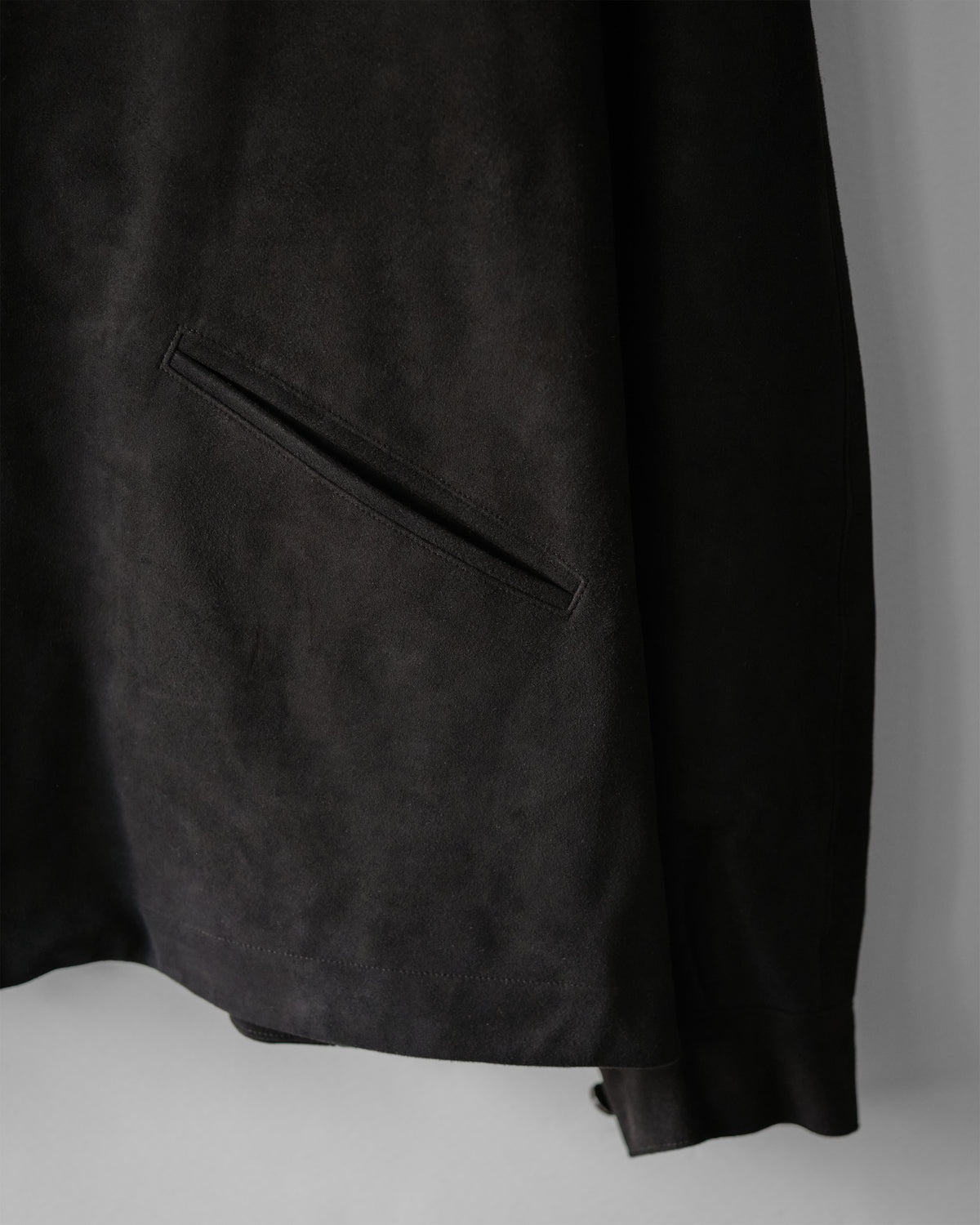 Cale SHEEP SUEDE ZIP BZ / BLACK