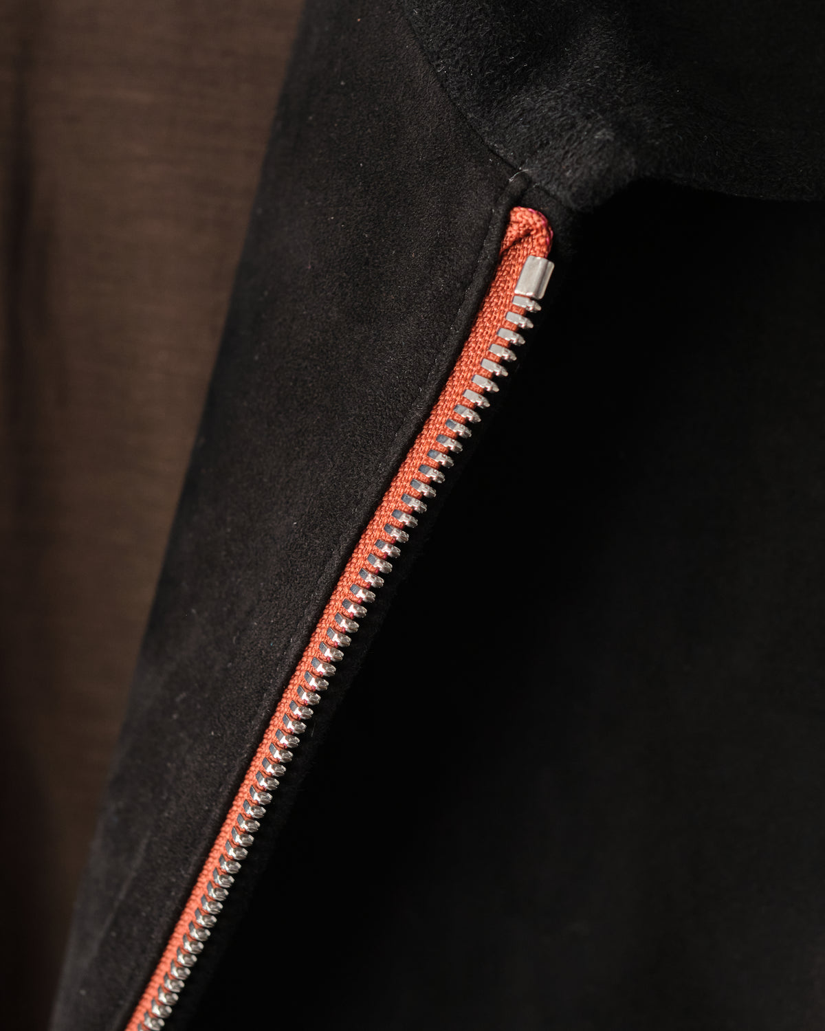 Cale SHEEP SUEDE ZIP BZ / BLACK