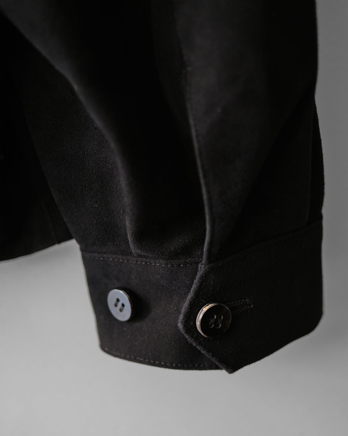 Cale SHEEP SUEDE ZIP BZ / BLACK