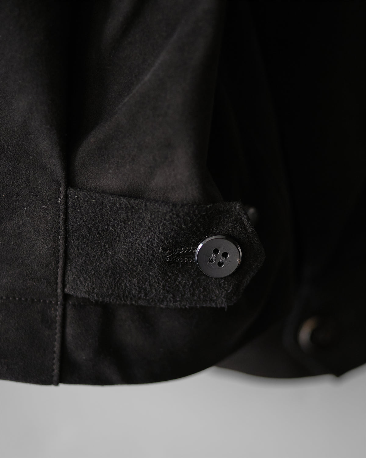 Cale SHEEP SUEDE ZIP BZ / BLACK