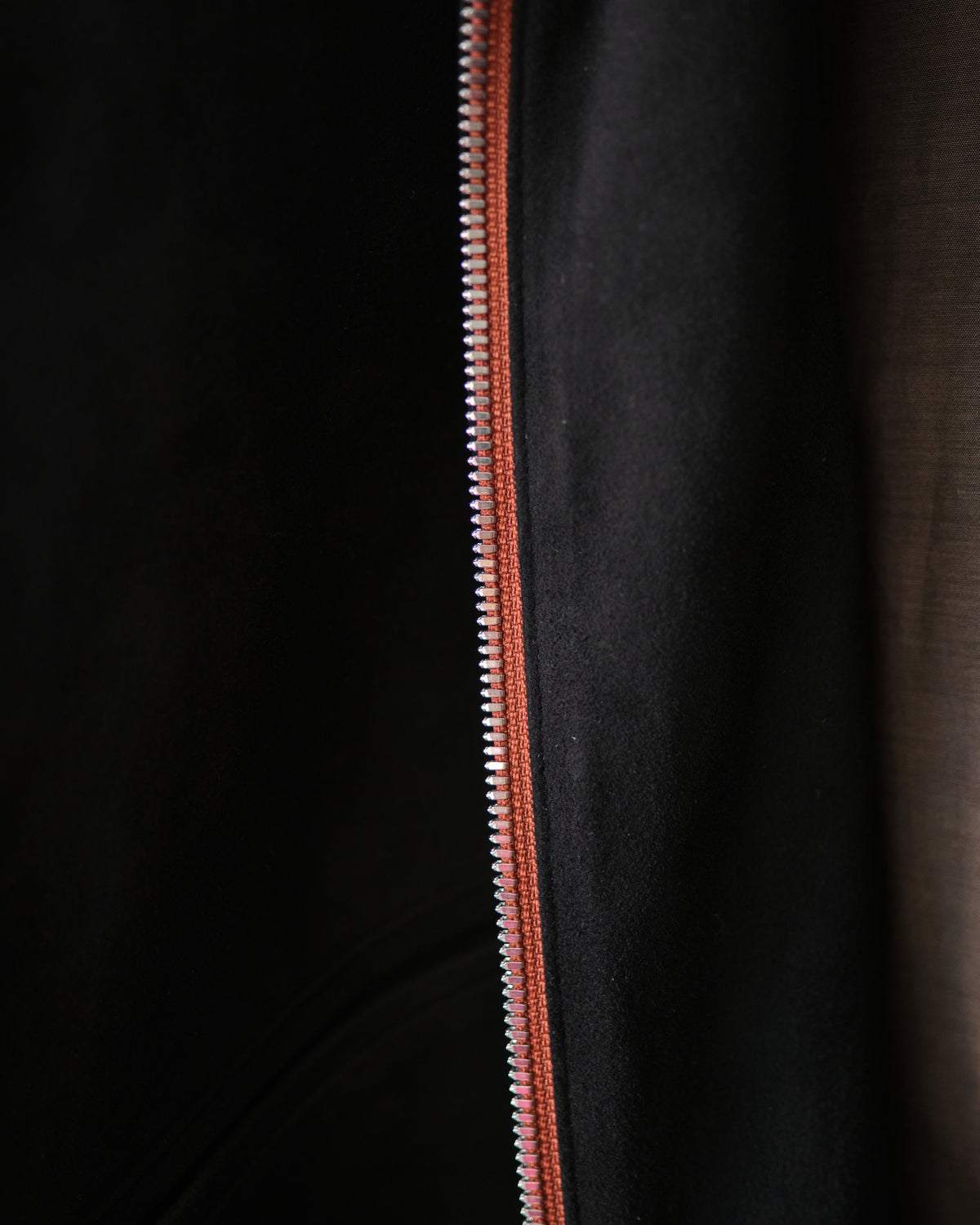 Cale SHEEP SUEDE ZIP BZ / BLACK