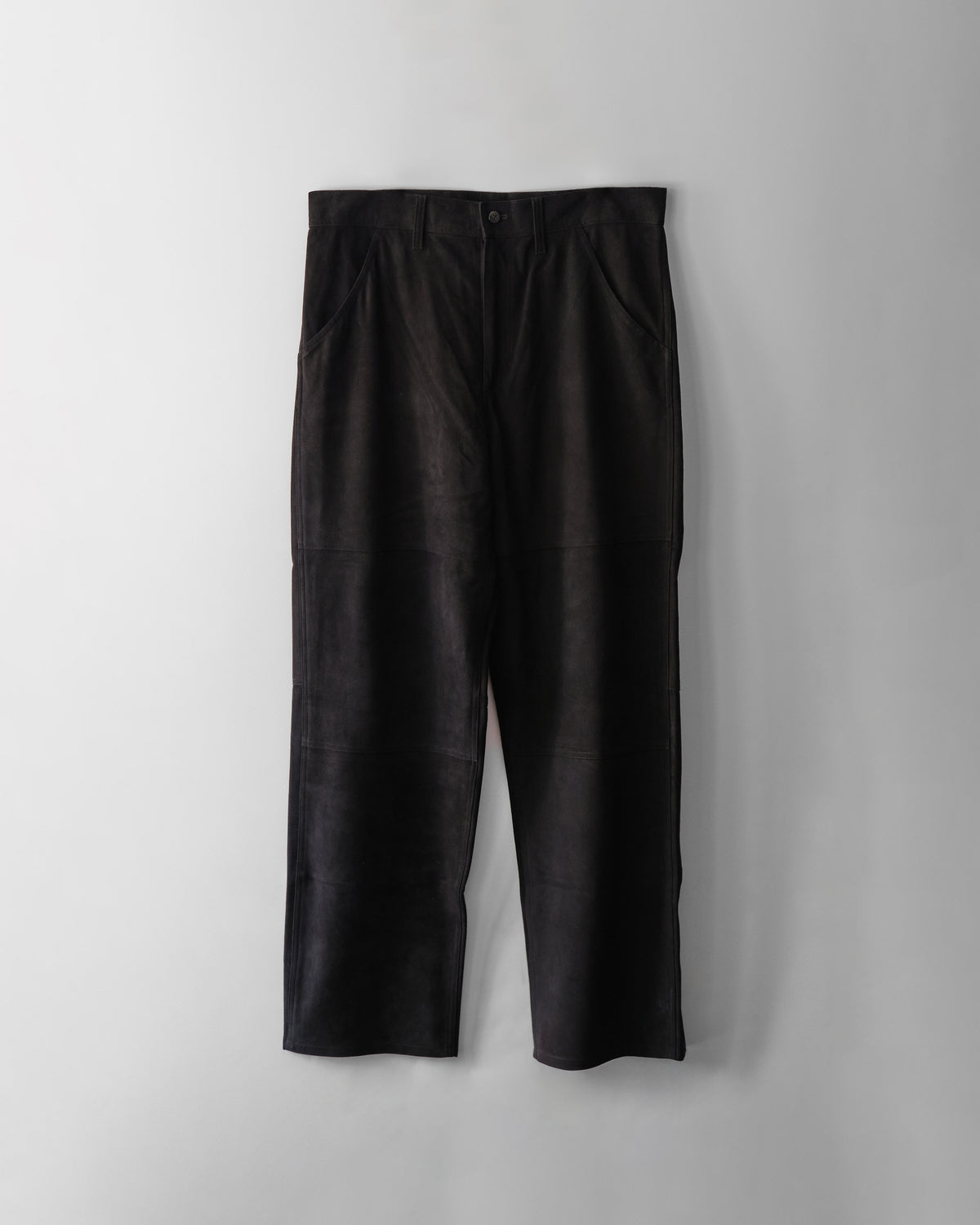 Cale SHEEP SUEDE PANTS / BLACK