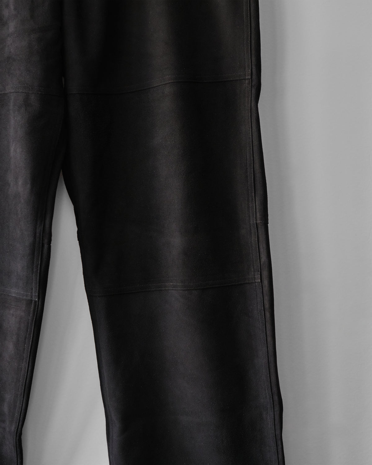 Cale SHEEP SUEDE PANTS / BLACK