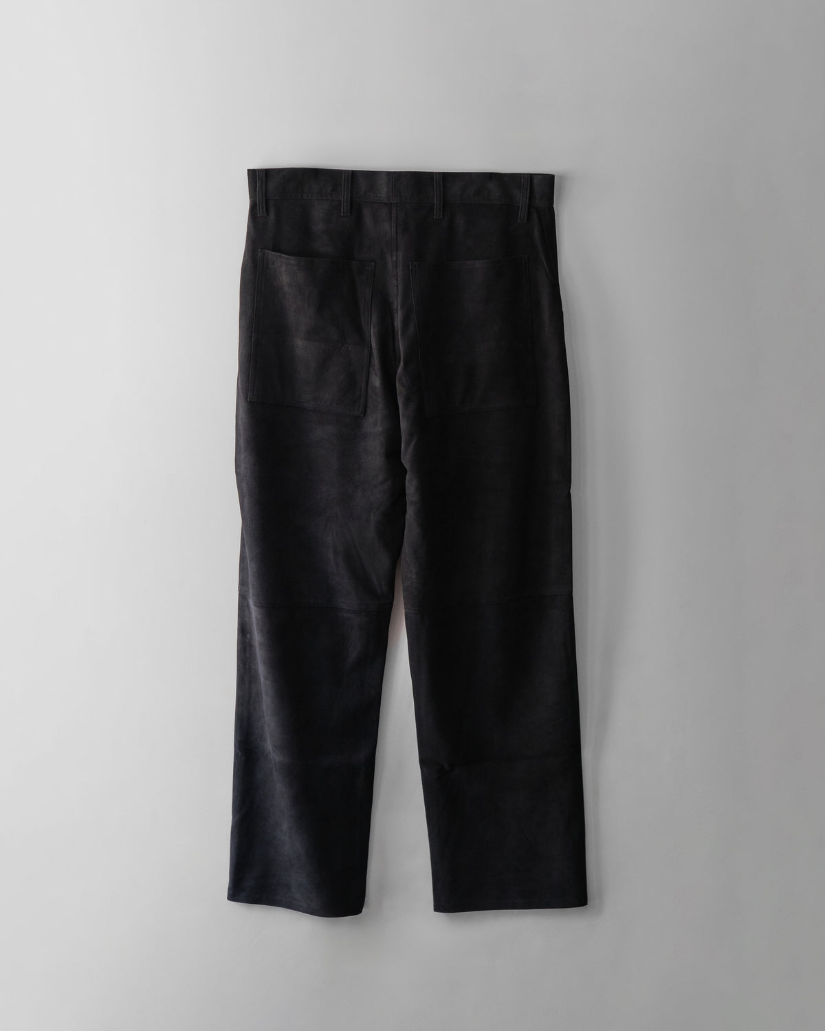 Cale SHEEP SUEDE PANTS / BLACK