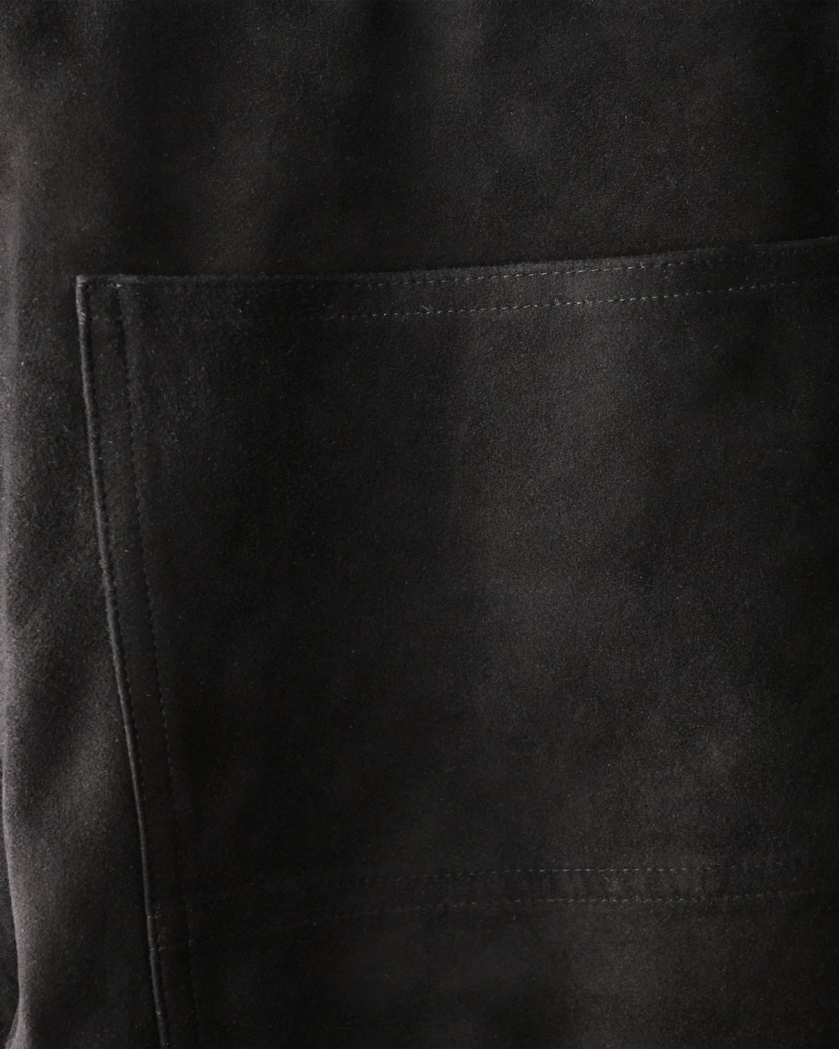 Cale SHEEP SUEDE PANTS / BLACK
