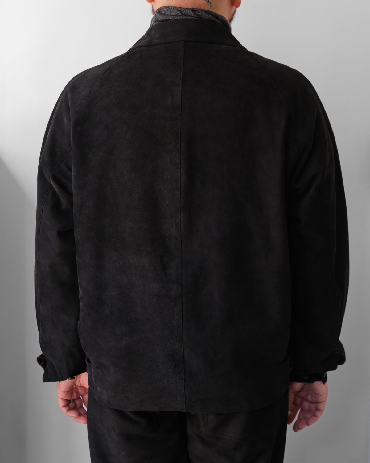 Cale SHEEP SUEDE ZIP BZ / BLACK