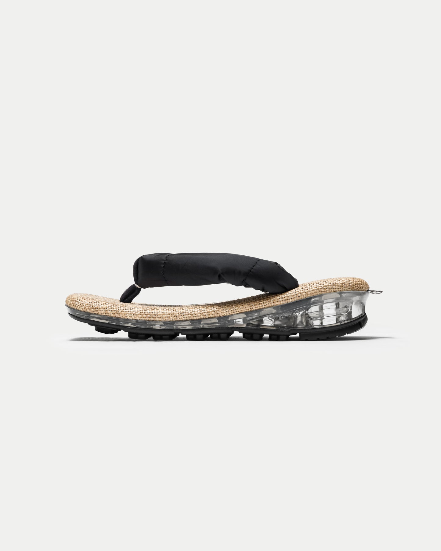 SETTA × SNEAKER ″unda CLEAR ″ TOUGH PADDED BLACK