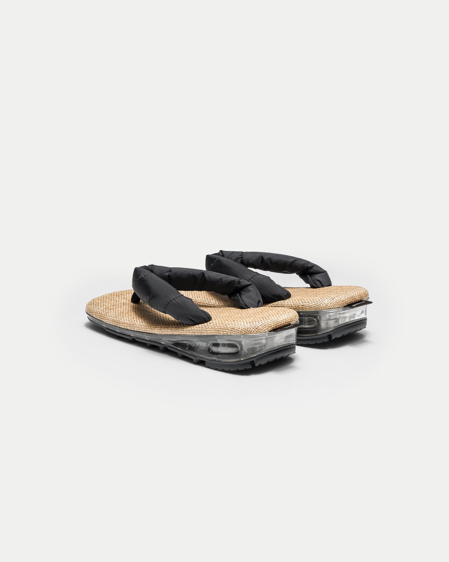 SETTA × SNEAKER ″unda CLEAR ″ TOUGH PADDED BLACK