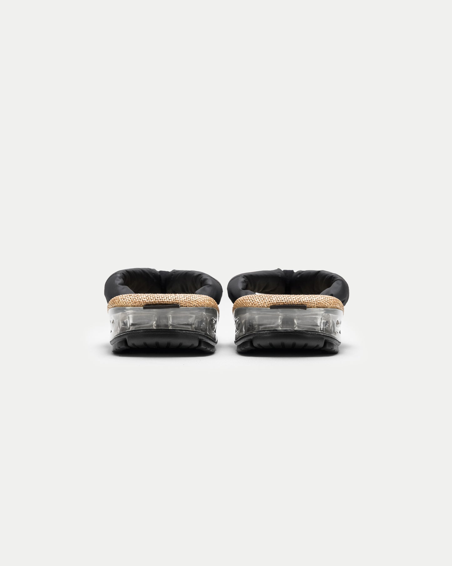 SETTA × SNEAKER ″unda CLEAR ″ TOUGH PADDED BLACK