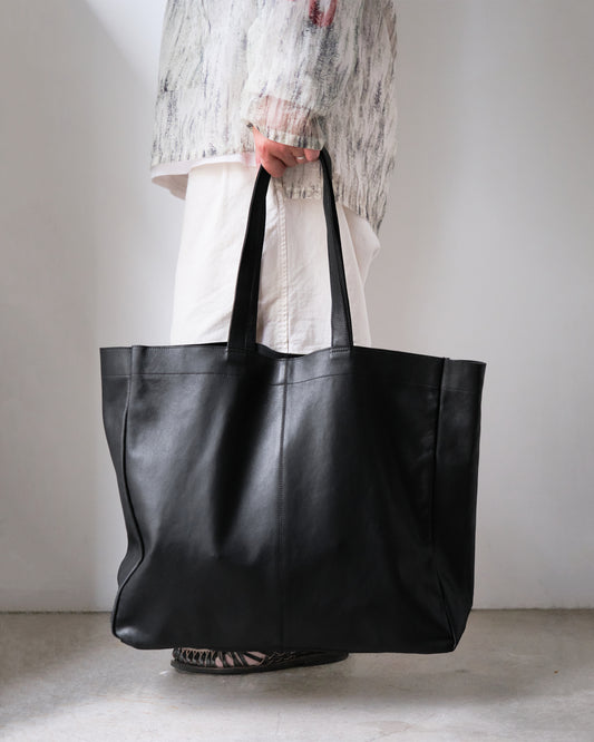 MORPHEE  PET BOTTLE TOTE  / BLACK