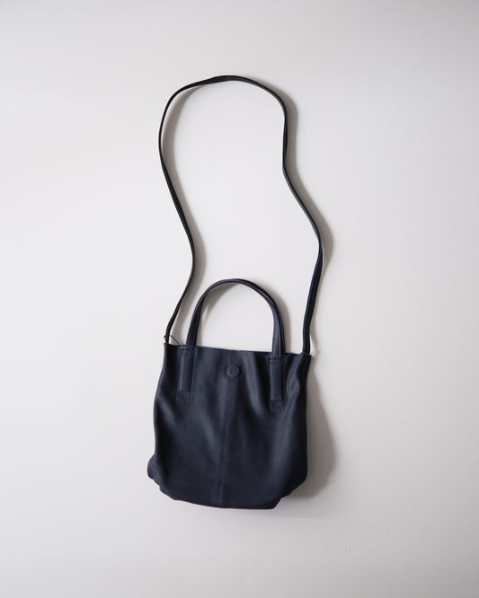 MORPHEE  2WAY SMALL TOTE-L / NAVY