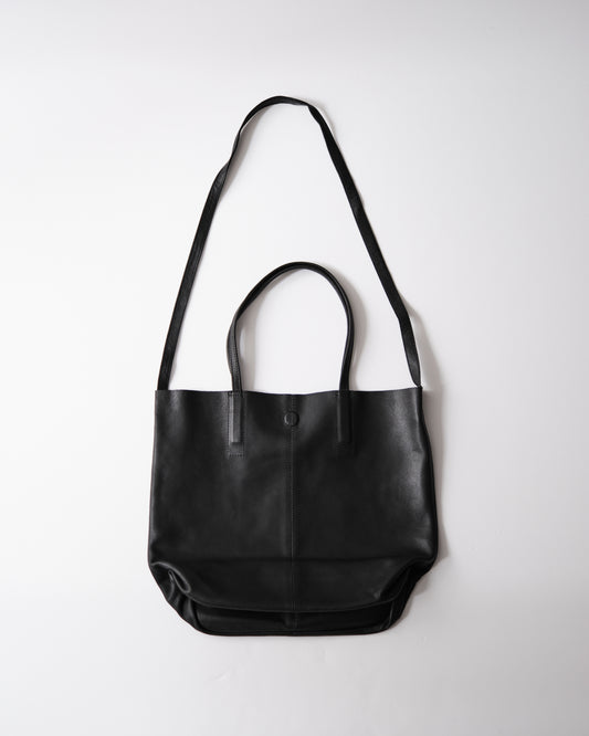 MORPHEE  3WAY MEDIUM TOTE  / BLACK/ NAVY