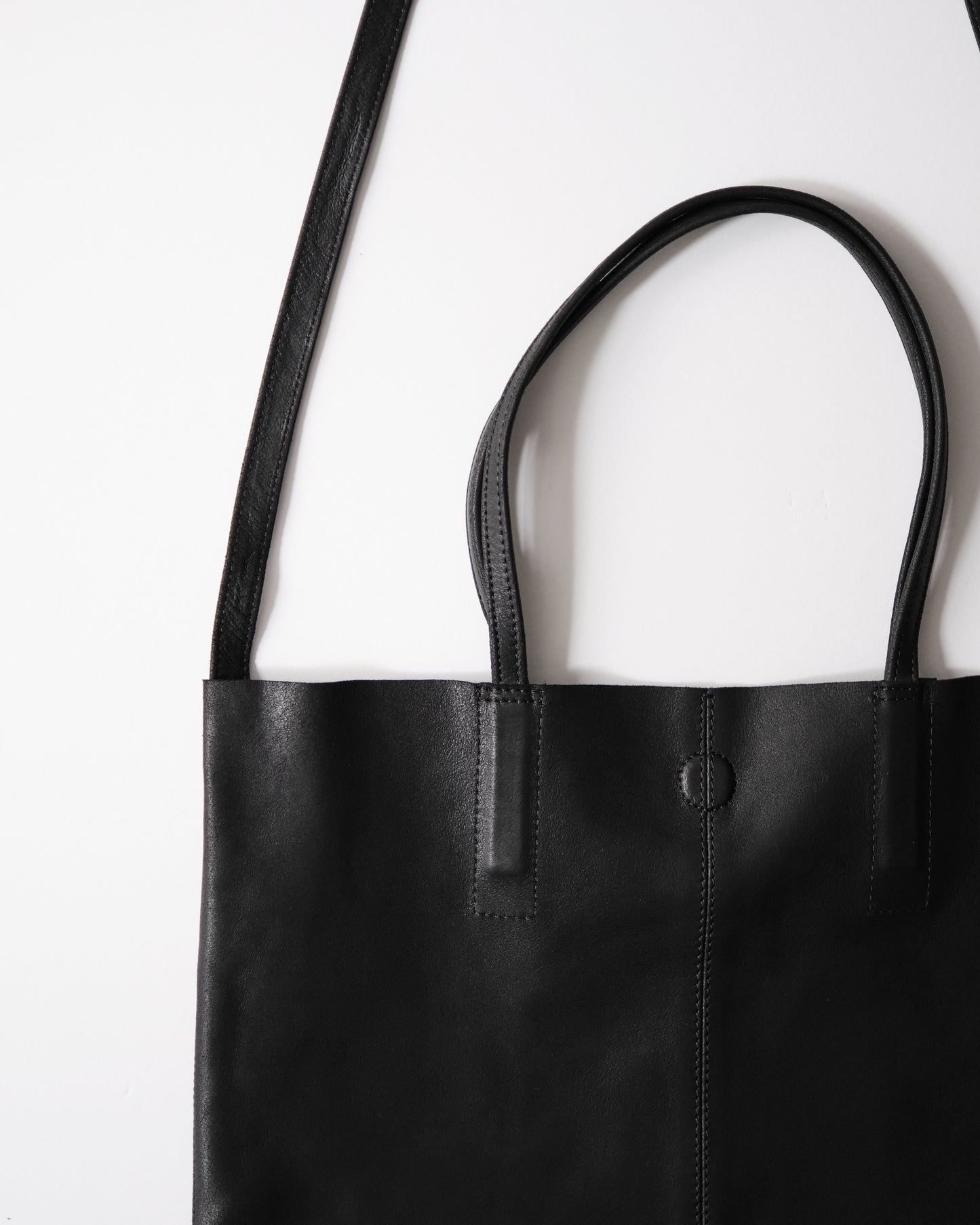 MORPHEE  3WAY MEDIUM TOTE  / BLACK/ NAVY