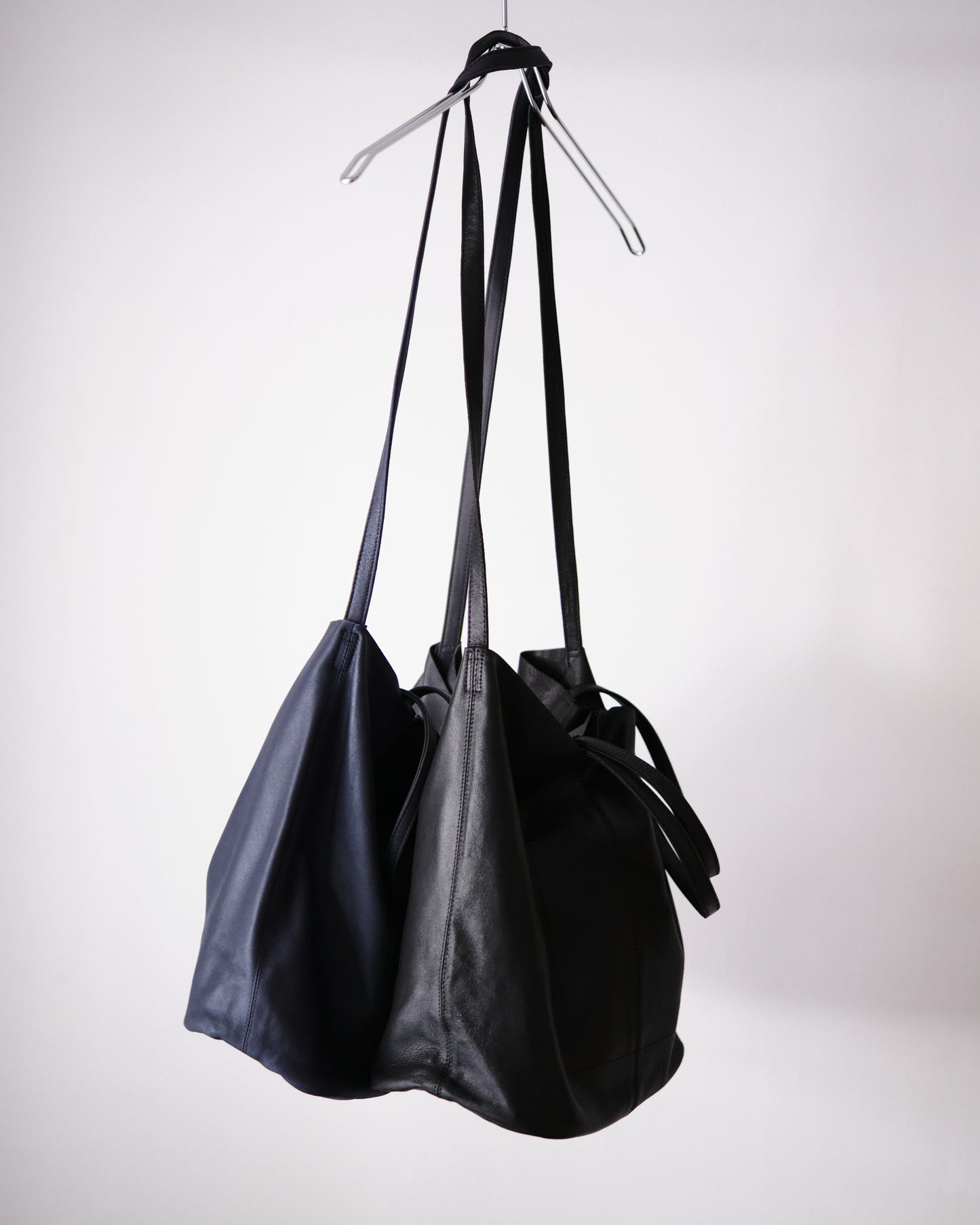 MORPHEE  3WAY MEDIUM TOTE  / BLACK/ NAVY