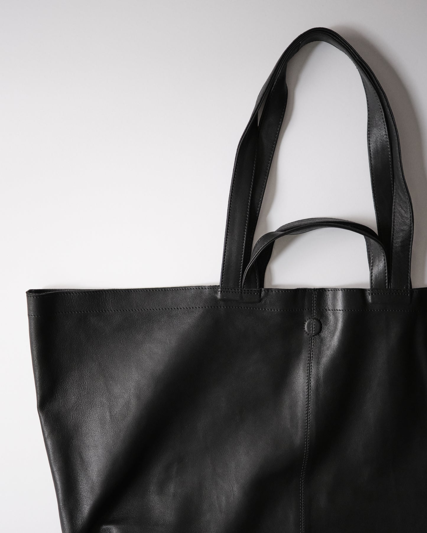 MORPHEE DOUBLE TOTE （XXL）/ BLACK / NAVY