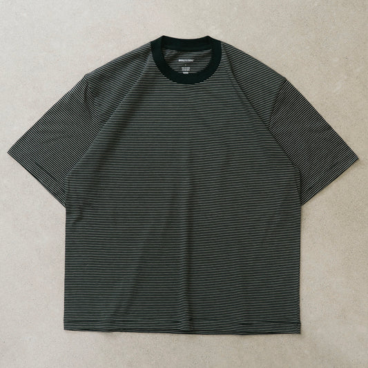 CABINE°別注 ″DEANSTON″ BORDER RINGER-TEE / BLACK